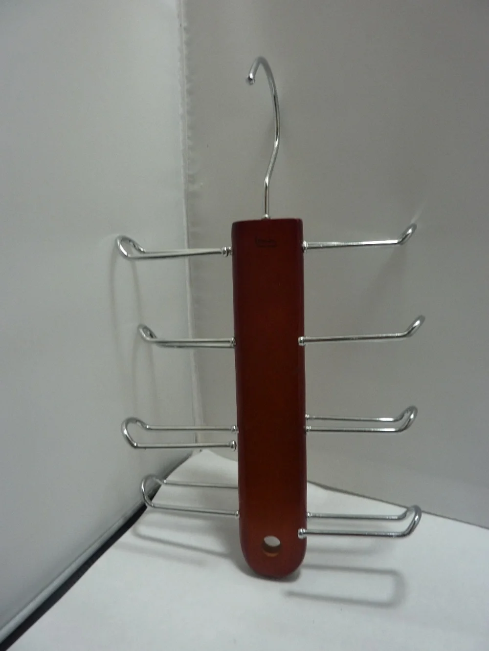 Post Modern Michael Graves  Wood Tie Belts Hanger Closet Organizer Rack